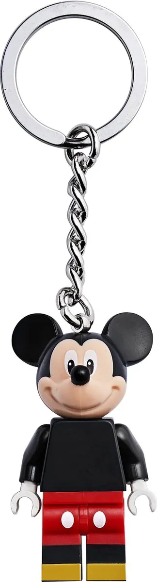 LEGO Disney Mickey Mouse Sleutelhanger - 1 Minifiguur - Zwart/Rood