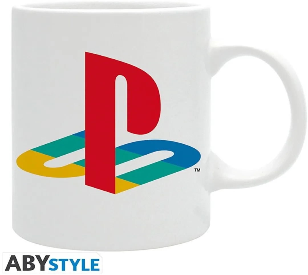 Sony PlayStation Logo Mok 325ml - Wit