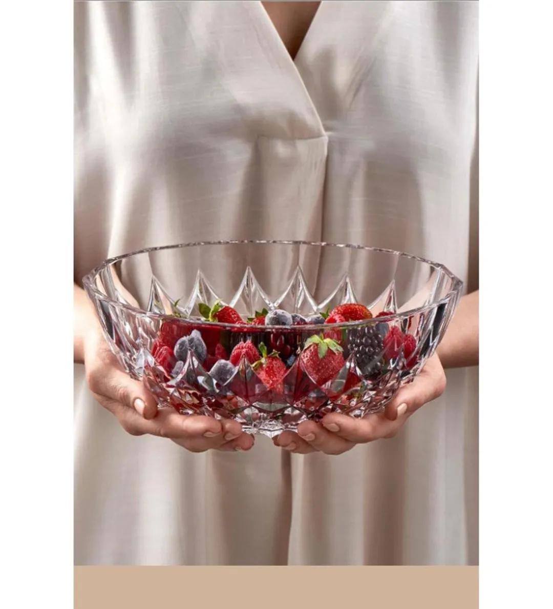 Pasabahce Lavinia Ronde Schaal 24cm - Transparant
