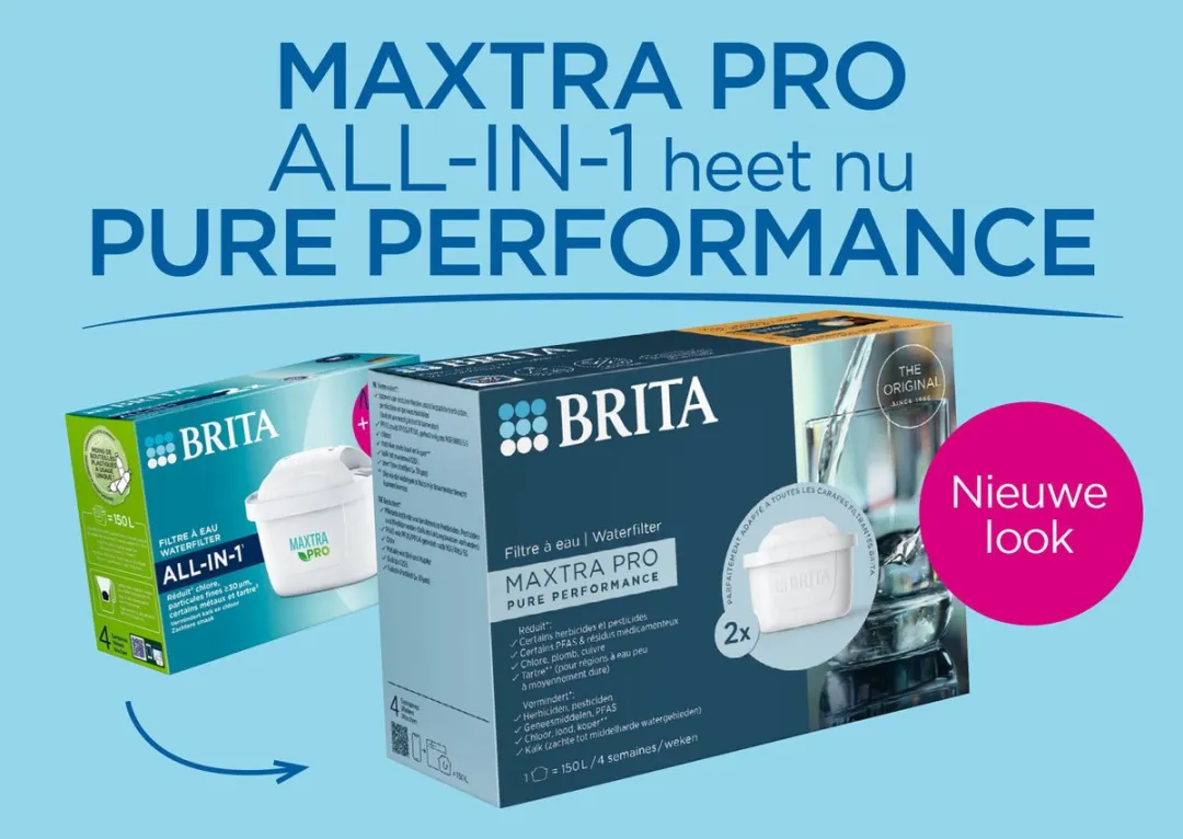 BRITA MAXTRA PRO Waterfilterpatroon - 4 Stuks - Wit