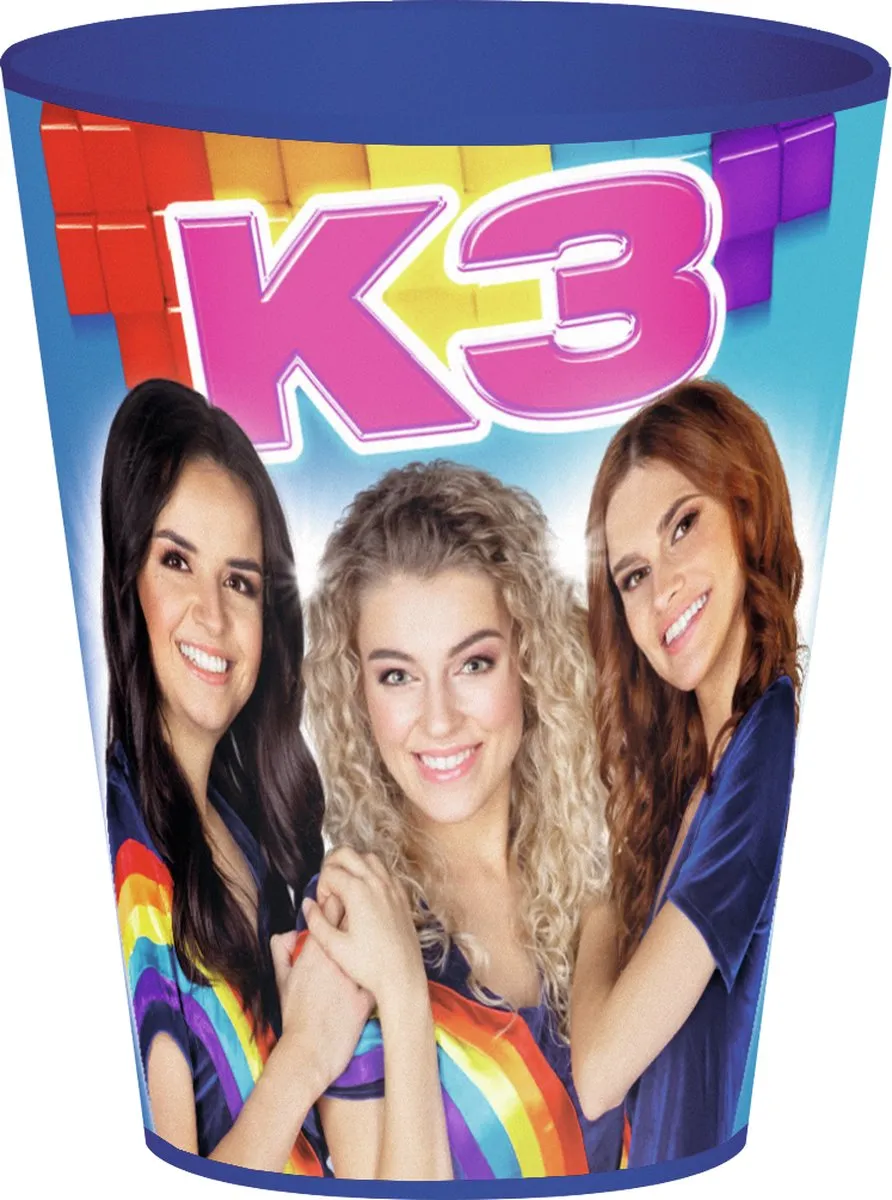 K3 Blauwe Beker Hanne Marthe Julia 300ml