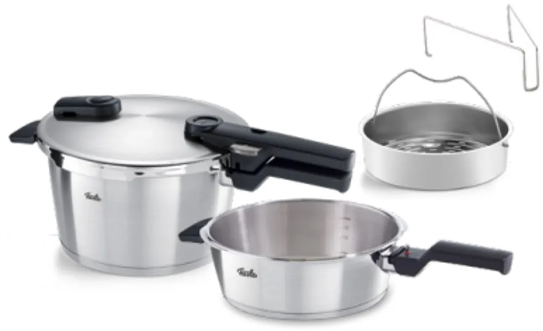 Fissler Vitaquick Premium Snelkookset 4.5L+2.5L