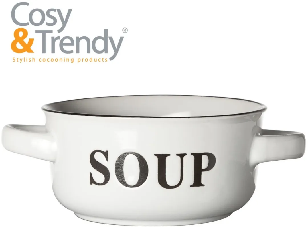 Cosy&Trendy Classic Soepkommen Wit - 470ml