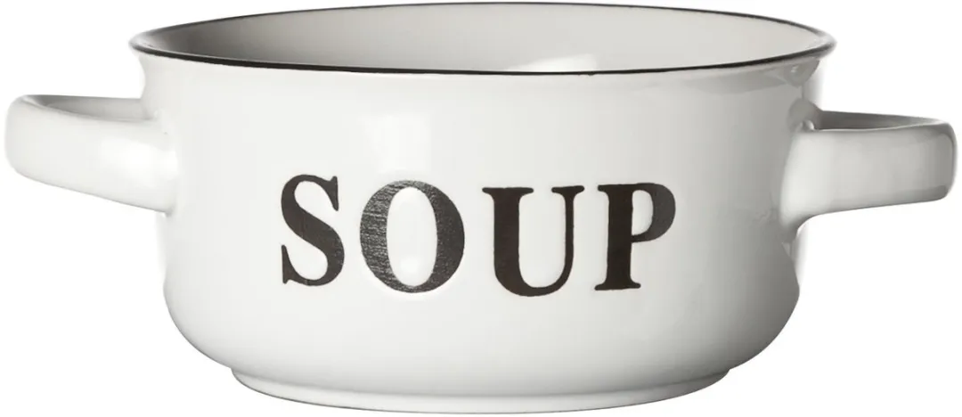 Cosy&Trendy Classic Soepkommen Wit - 470ml