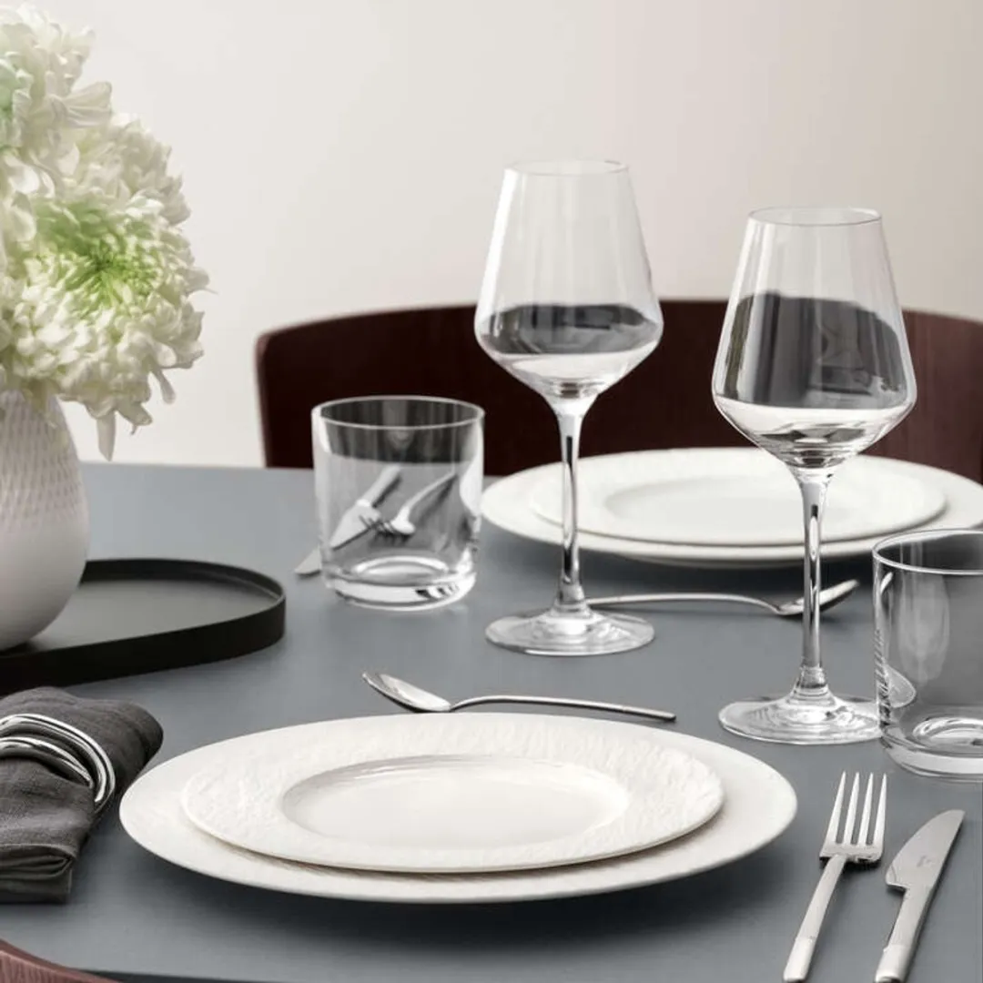 Villeroy & Boch Manufacture Ice Frühstücksteller - 21.7 cm - Wit-gekleurd