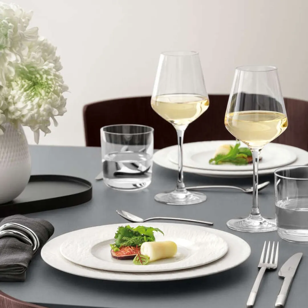 Villeroy & Boch Manufacture Ice Frühstücksteller - 21.7 cm - Wit-gekleurd
