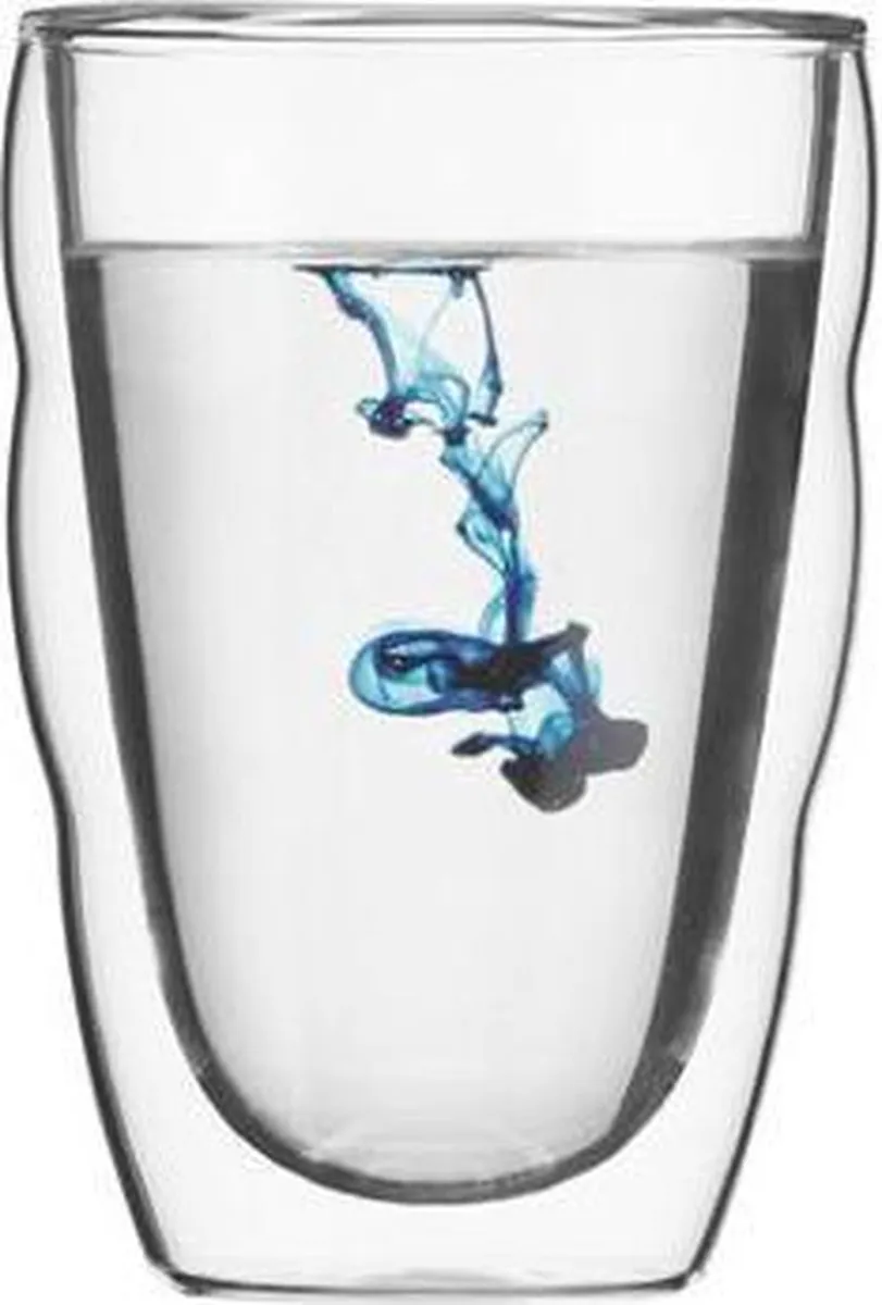 Bodum Pilatus Dubbelwandig Glas 0.35L - 2 Stuks