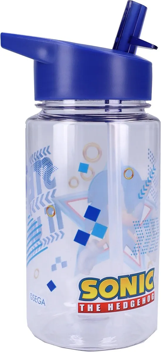 Sonic Drink Up Schoolbeker 450ml - Blauw - afbeelding 6 van 6