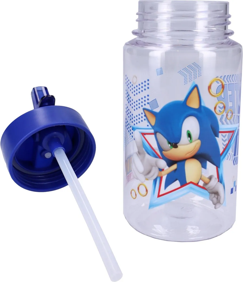 Sonic Drink Up Schoolbeker 450ml - Blauw