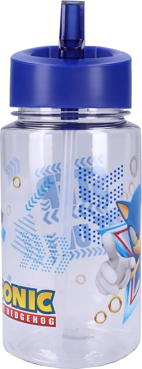 Sonic Drink Up Schoolbeker 450ml - Blauw