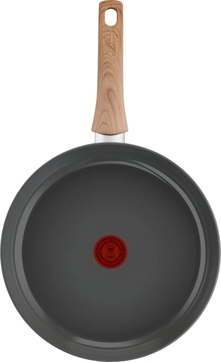 Tefal Keramische Renew Koekenpannen 2-delig 24+28cm - Grijs