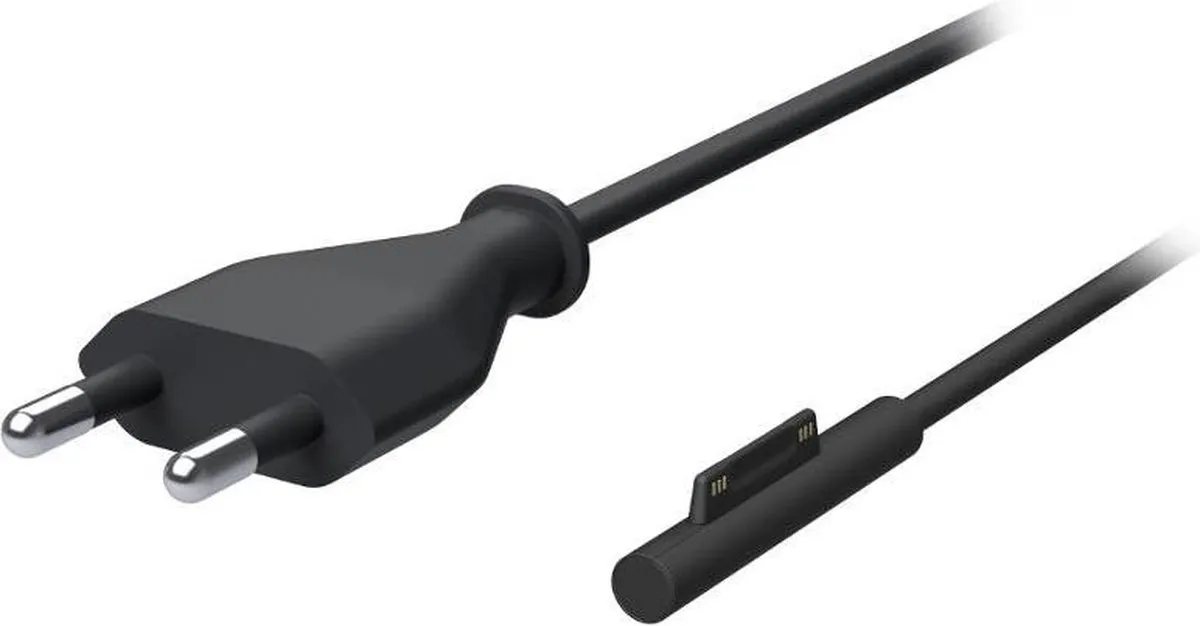 Microsoft Surface Pro 4 Oplader 65W - Zwart