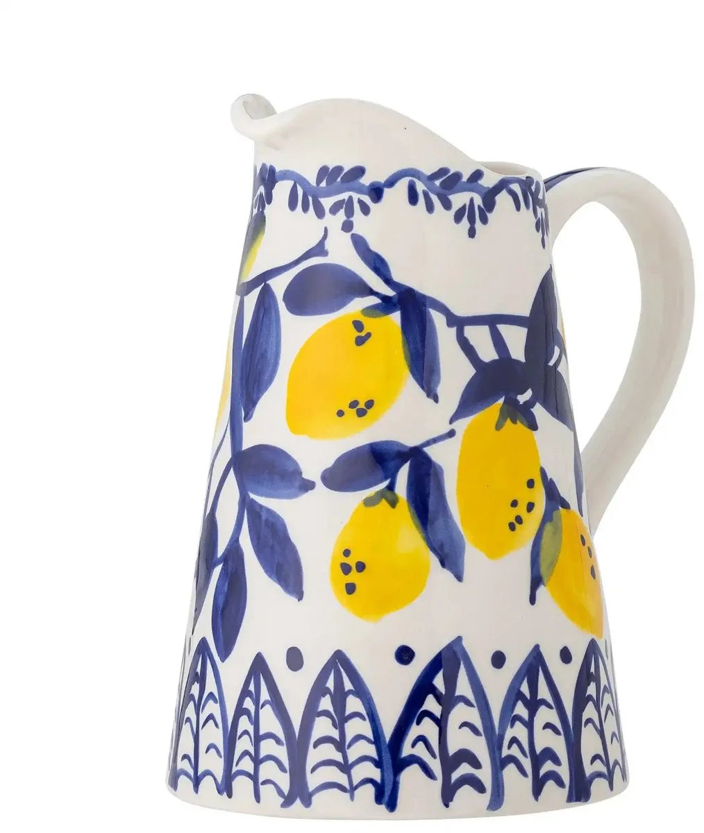 Bloomingville Maxima Kan Aardewerk - 1,4L - Blauw