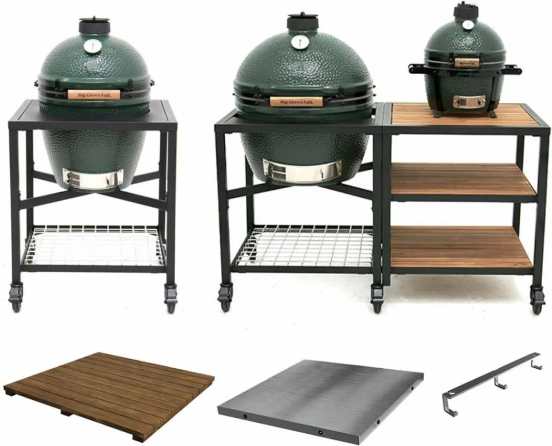 Big Green Egg RVS Blad Modular Systeem - Zilver