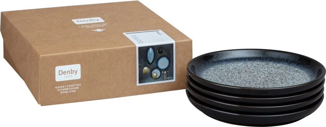 Denby Halo Alt Coupe Bord - Medium 21cm - 4 Stuks