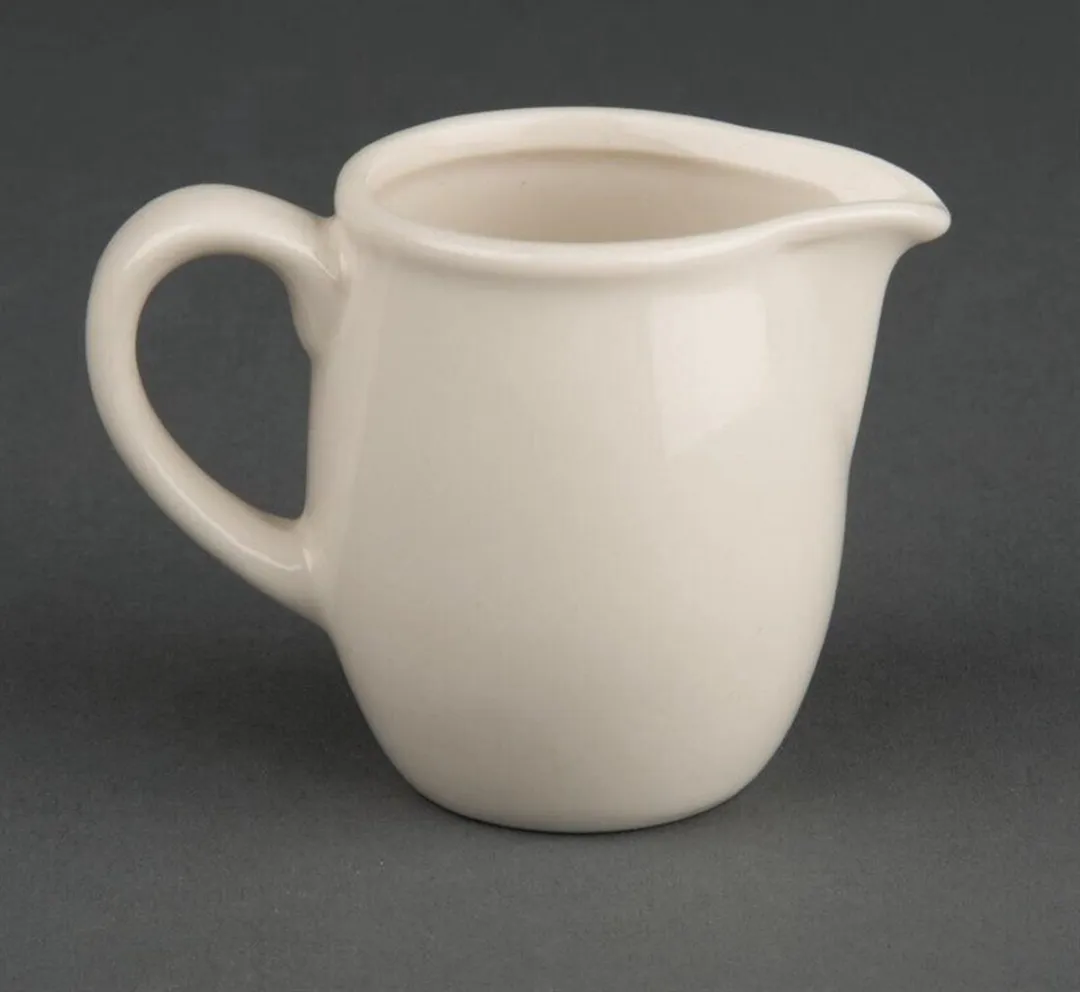 Olympia Ivory Melkkannetje U143 - 6 Stuks - Zwart