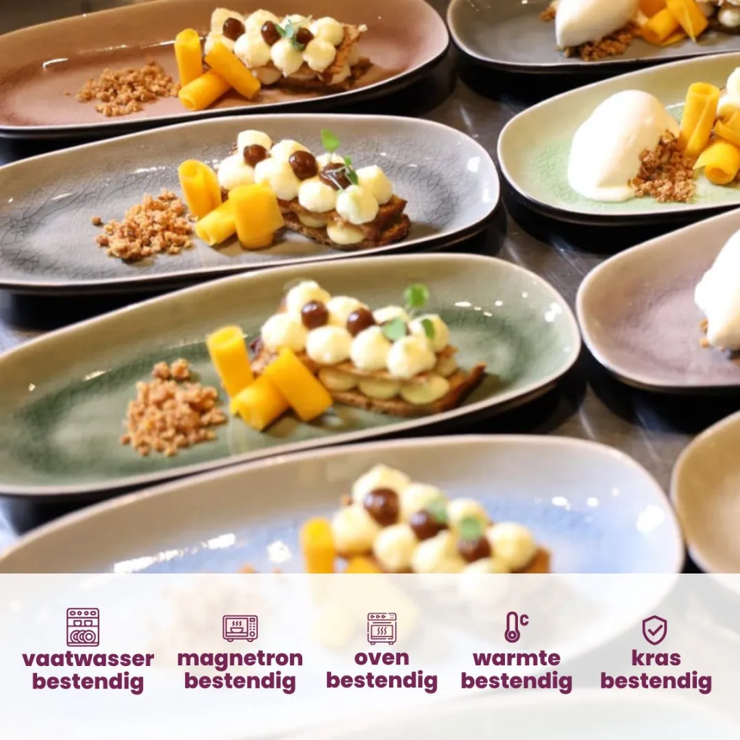 Cosy&Trendy Streetfood Festival Bordjes 22.5x10cm - 10 Stuks