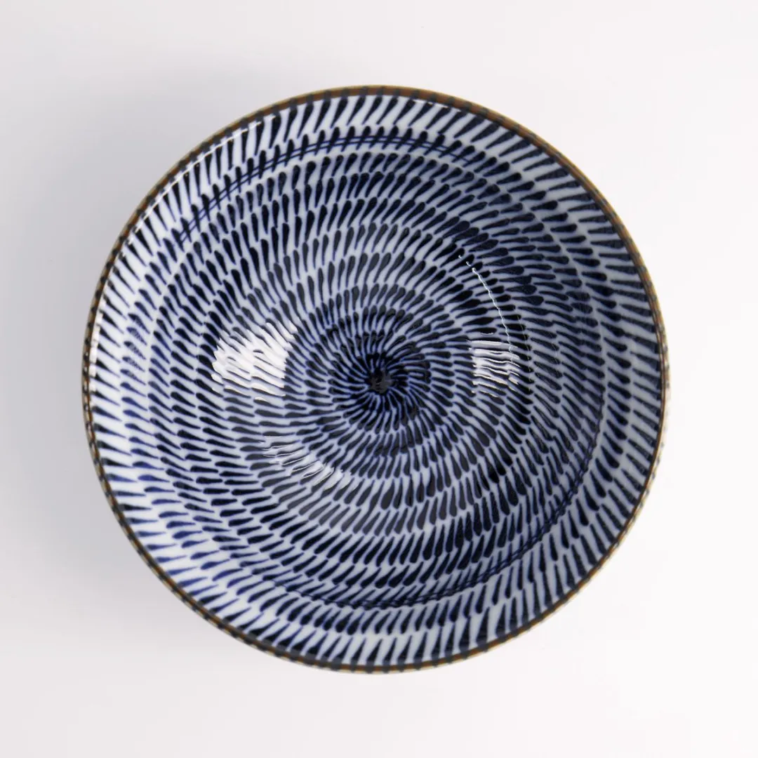Tokyo Design Studio Tayo Kom Blauw/Wit 15x7cm - 21648