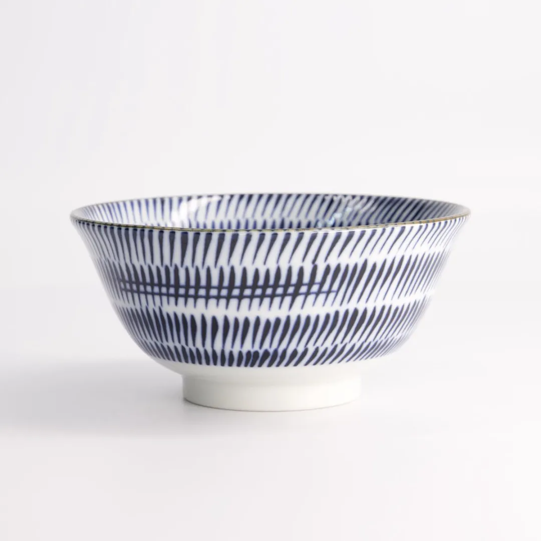 Tokyo Design Studio Tayo Kom Blauw/Wit 15x7cm - 21648