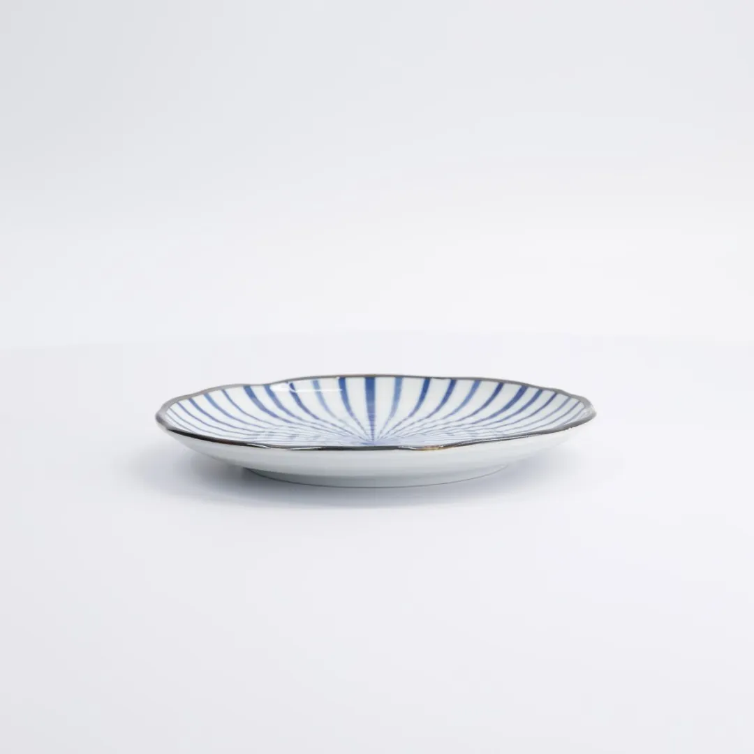 Tokyo Design Studio Natsu Japans Gebaksbord - 16.5x2cm - Blauw
