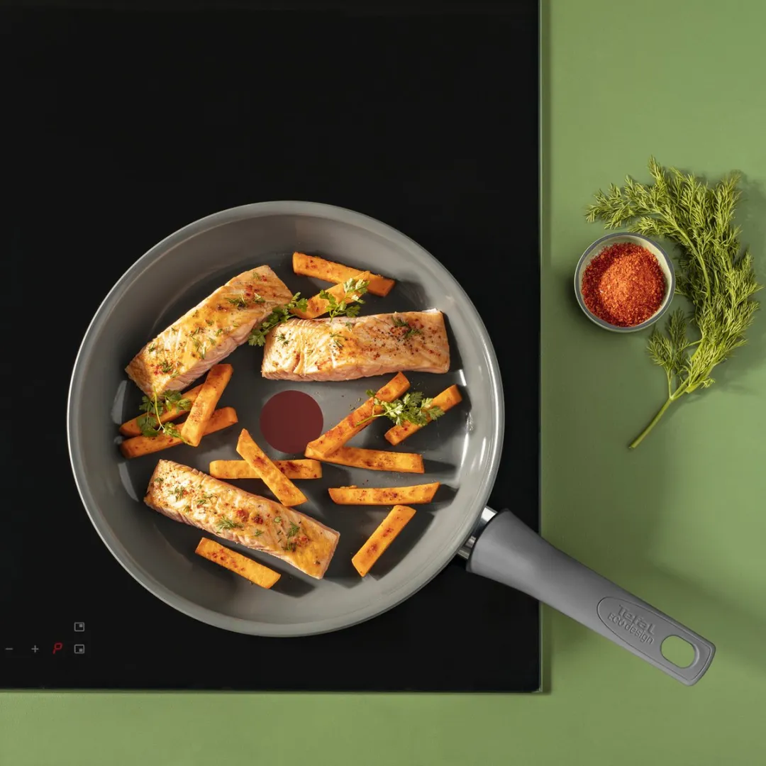 Tefal Renewal Keramische Koekenpan 24cm - Grijs