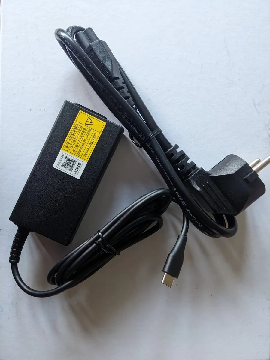 Acer ADP-45VE AC Adapter 45W USB-C - Zwart