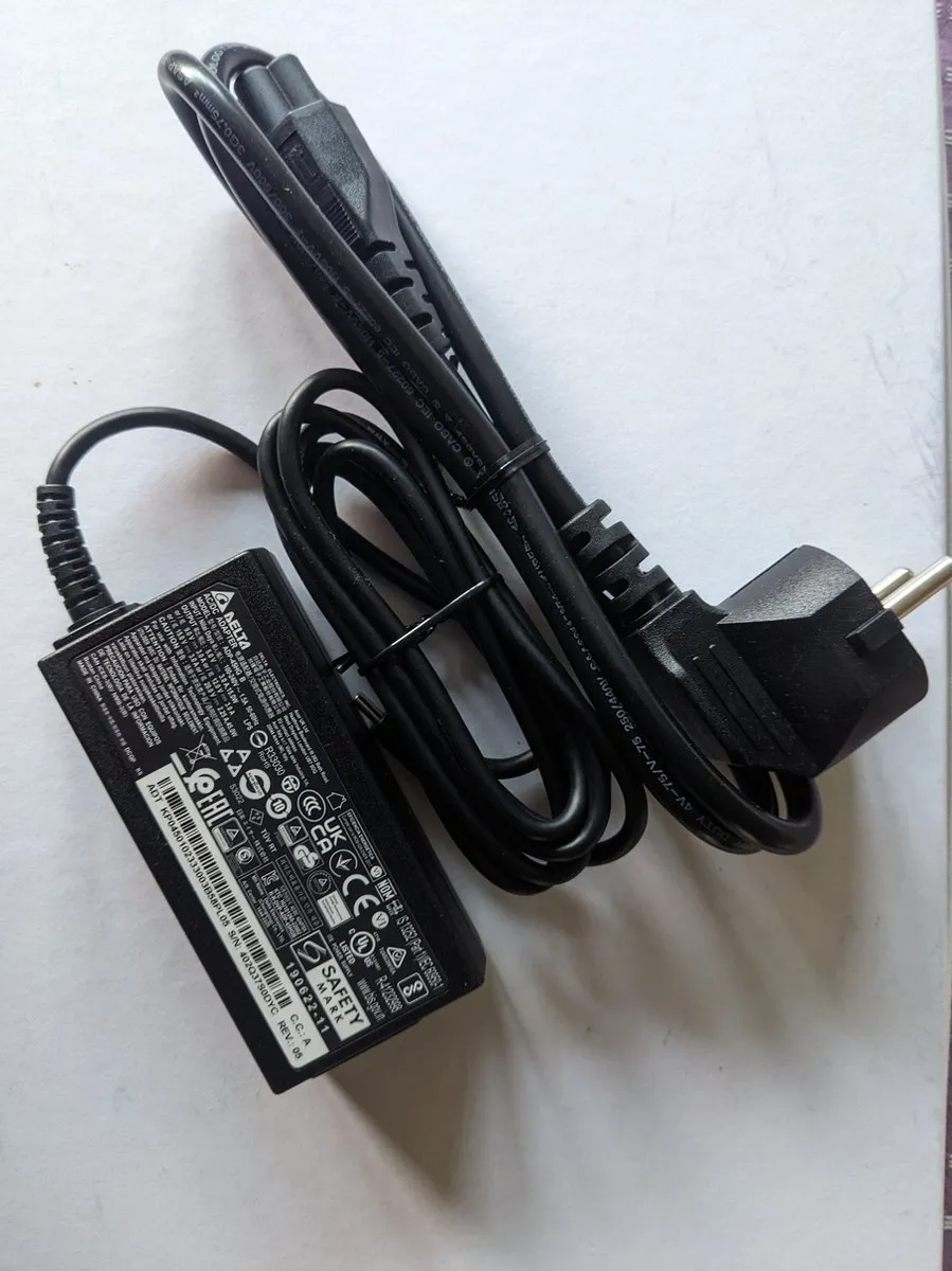 Acer ADP-45VE AC Adapter 45W USB-C - Zwart