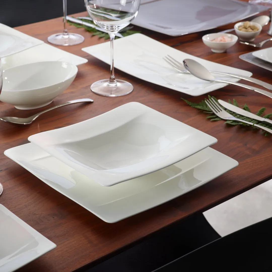 Villeroy & Boch Modern Grace Diepbord 1045102700 - Ø24cm - Wit