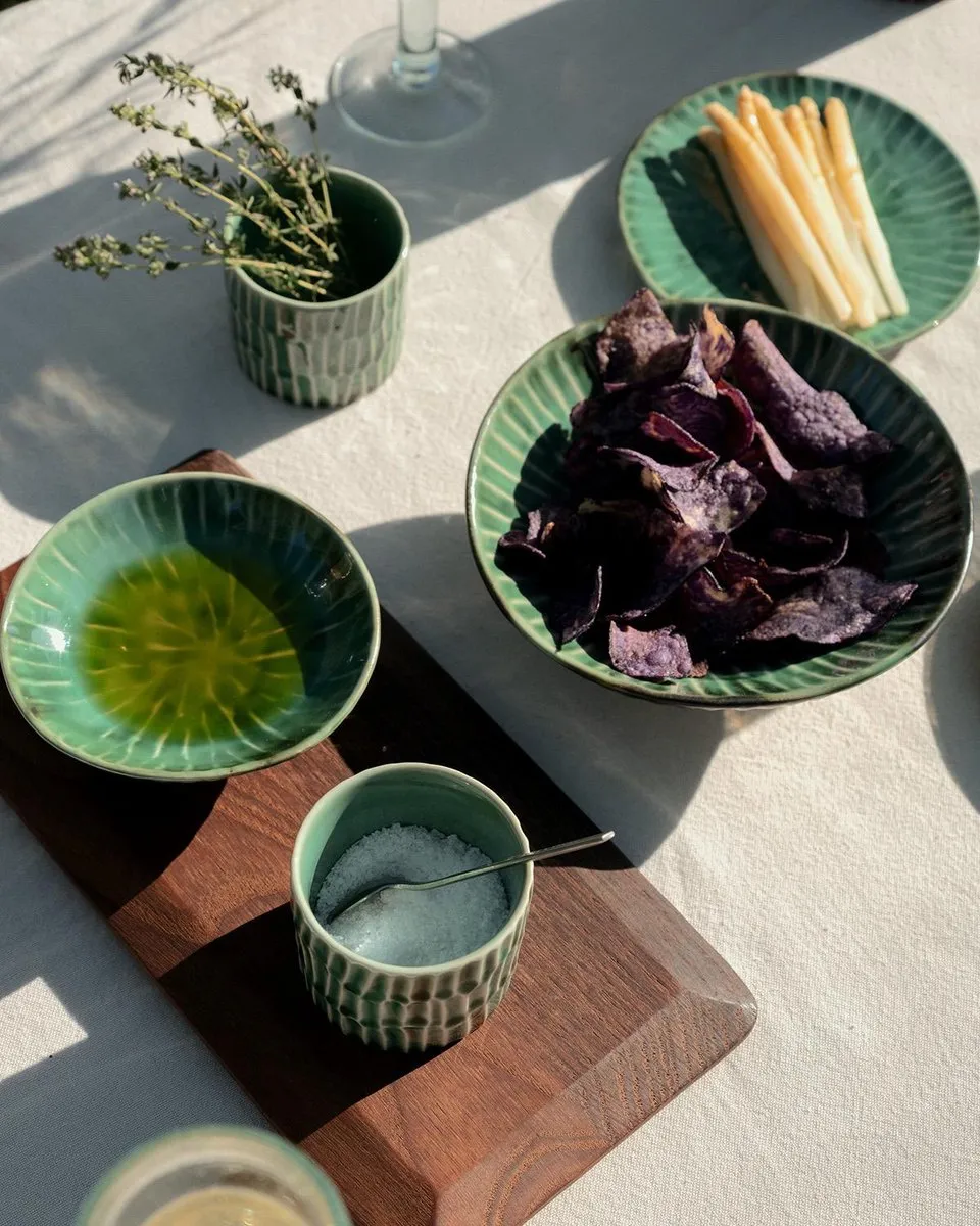 Serax Verde Lanza Kom Ø17cm - Set van 2