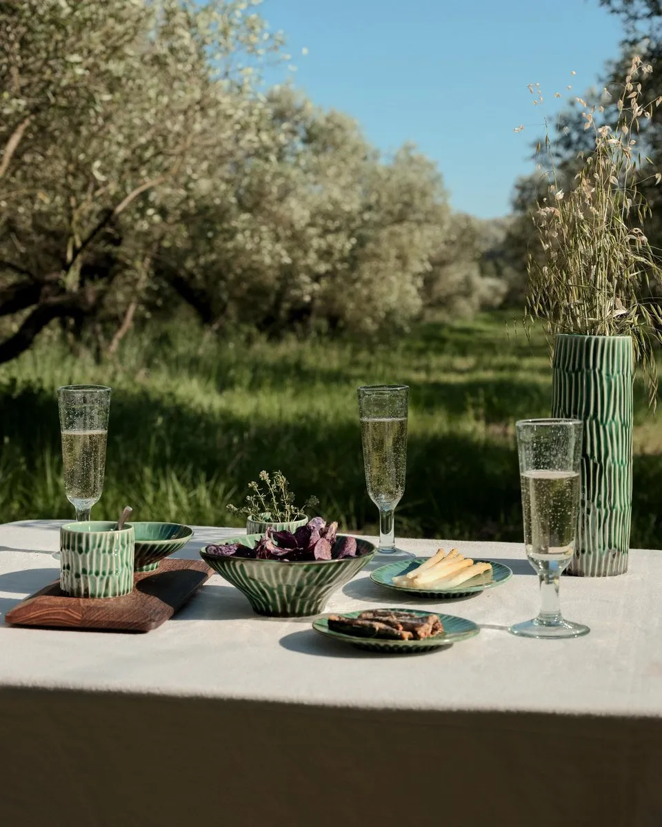 Serax Verde Lanza Kom Ø17cm - Set van 2