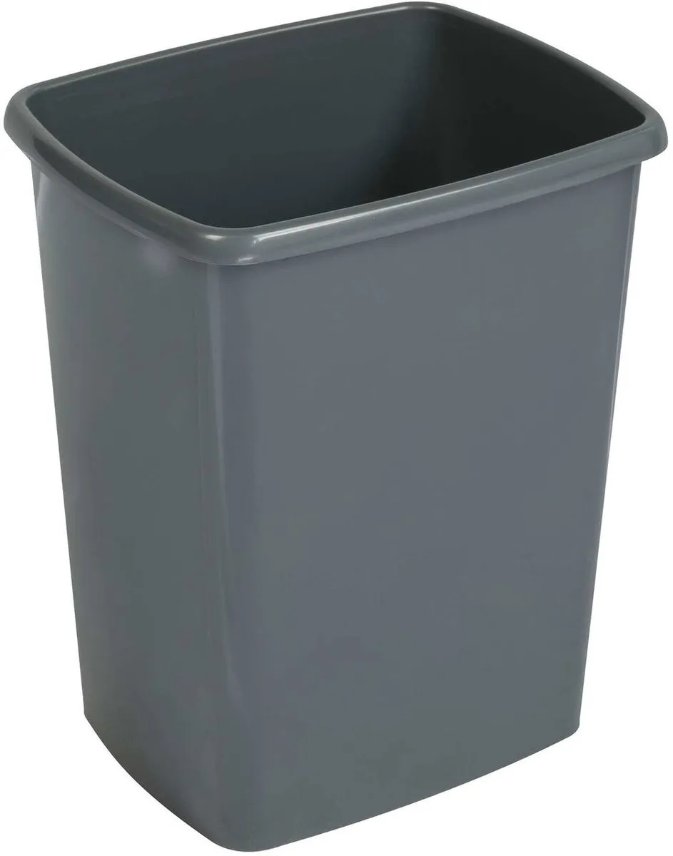MAUL MAULswing 10L Afvalemmer - 25x20x37cm - Donkergrijs - afbeelding 6 van 6