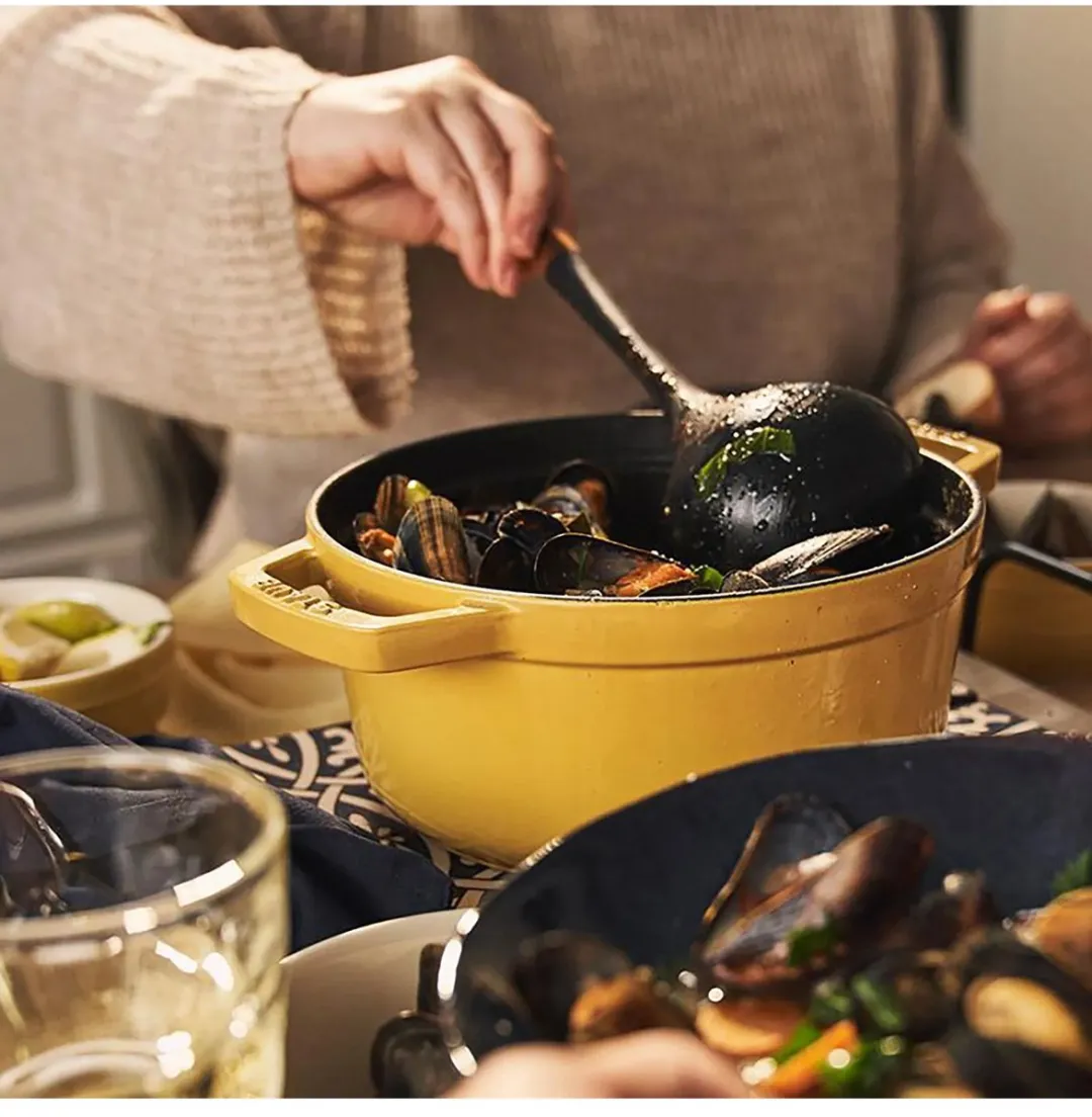Staub Cocotte Rond 28cm - 6,75L - Citroengeel
