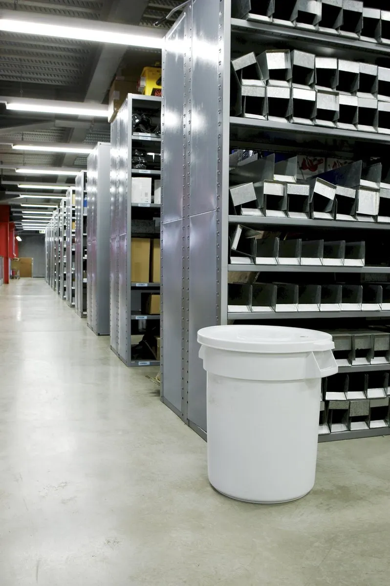 Rubbermaid Brute Container 75,7L - Wit