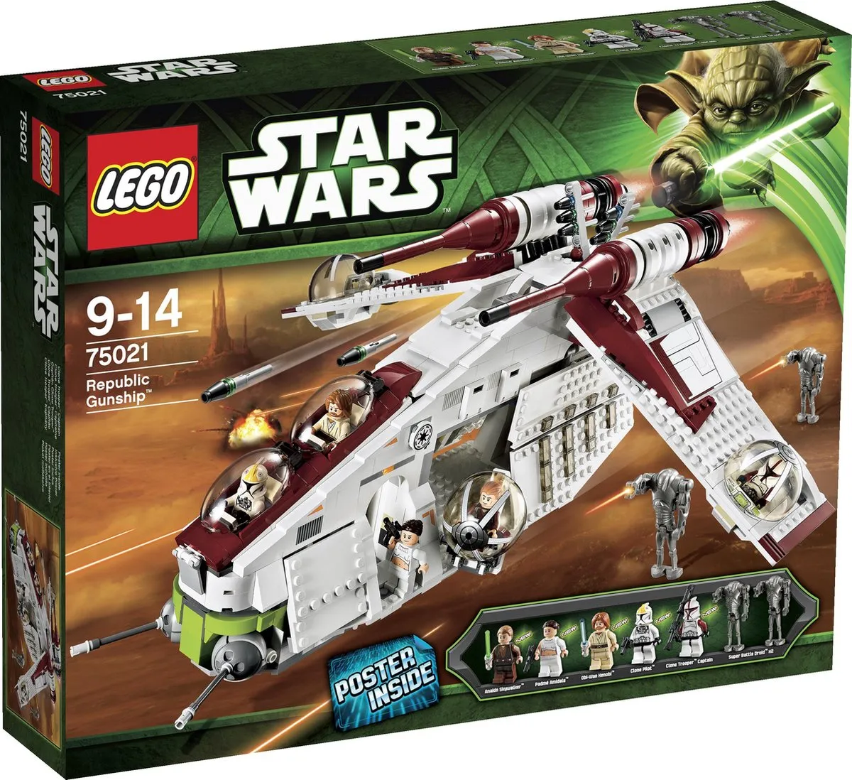 LEGO Star Wars Republic Gunship 75021