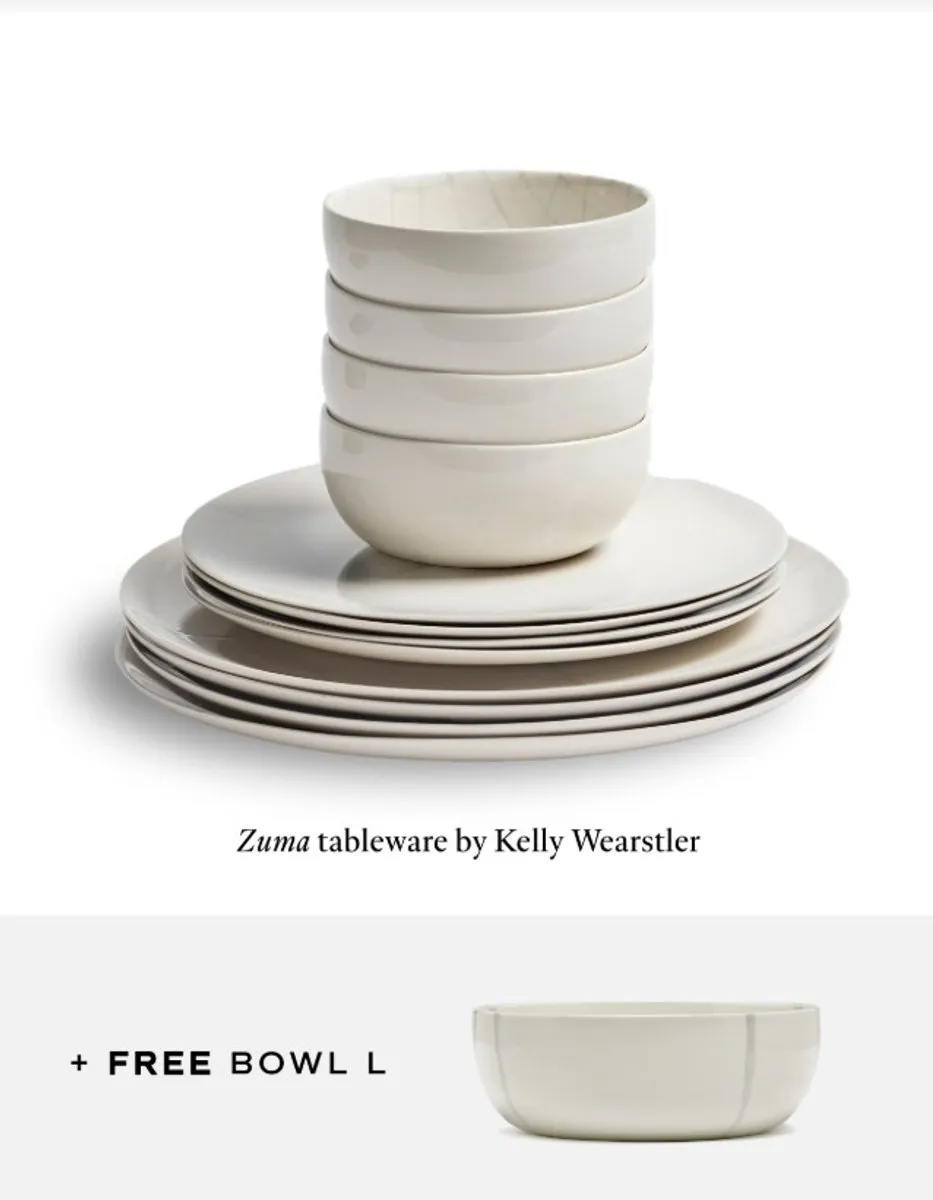 Serax Kelly Wearstuler Salt Zuma Serviesset 13-delig