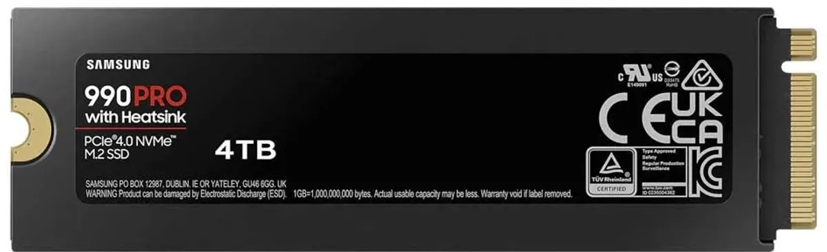 Samsung 990 PRO MZ-V9P4T0GW SSD - 4TB