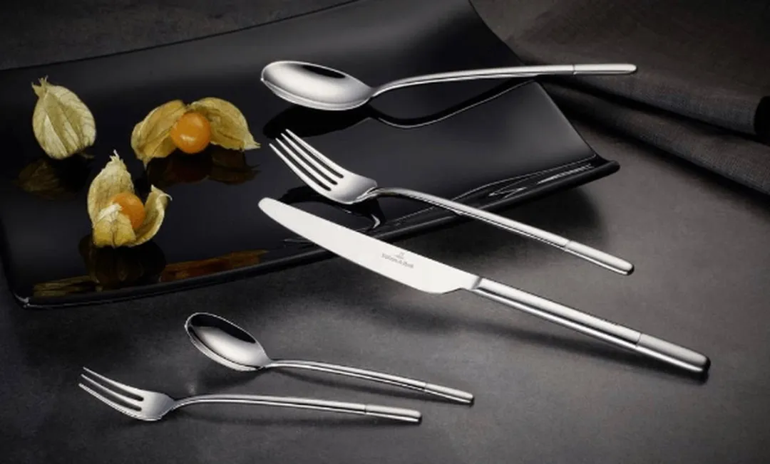 Villeroy & Boch Ella Satin Bestekset 70-delig - 12 persoons - Zilver