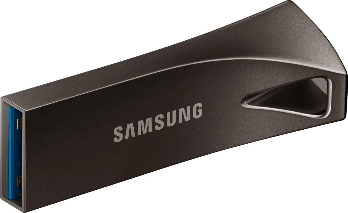 Samsung BAR Plus MUF-512BE4/APC USB-stick 512GB - Grijs - afbeelding 6 van 6