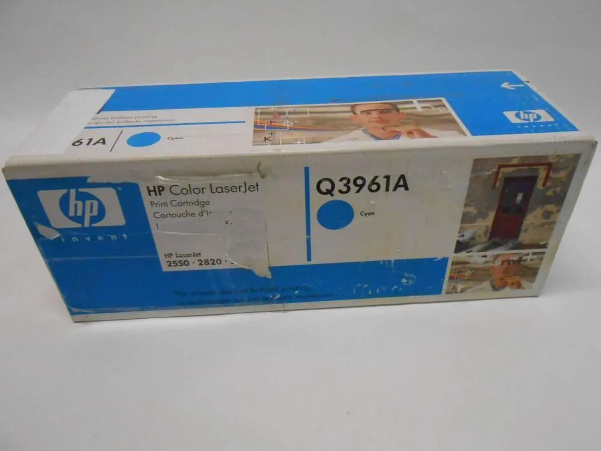 HP 122A Q3961A Tonercartridge - Cyaan - 5000 pagina's