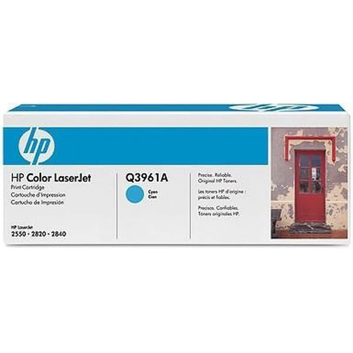 HP 122A Q3961A Tonercartridge - Cyaan - 5000 pagina's