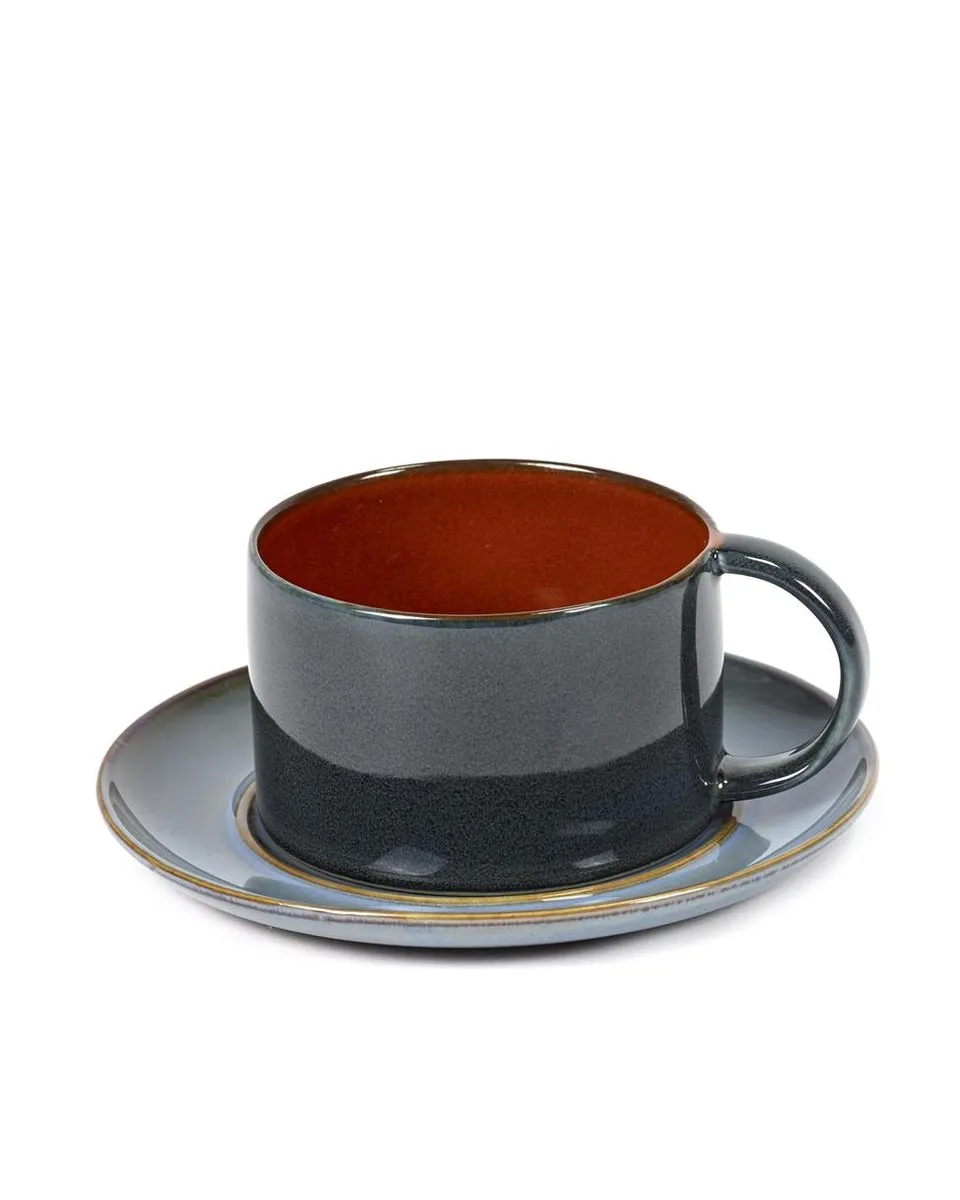 Serax Terres de Rêves Schoteltje Smokey Blue - Ø13,5cm