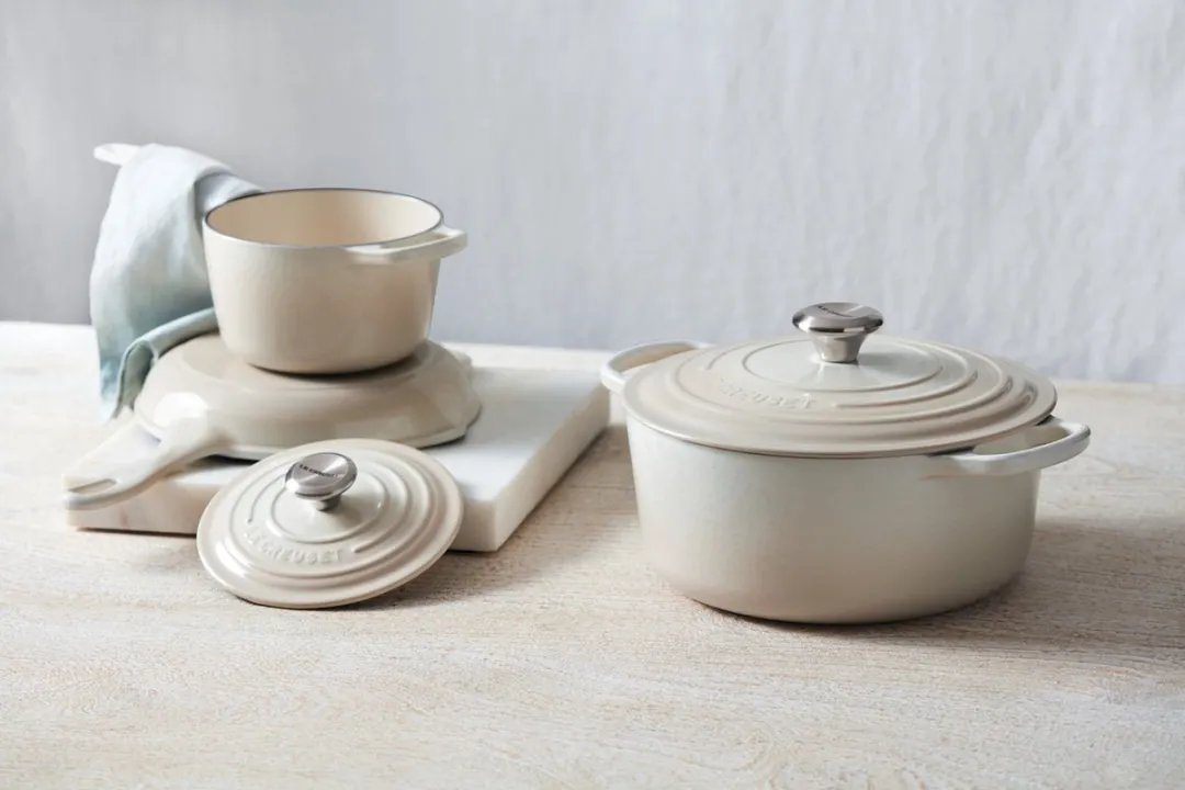 Le Creuset Steelpan Tradition Meringue 18cm - 1.8L