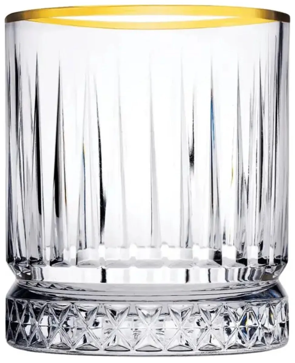 Pasabahce Elysia Tumbler 35,5cl - Goud - 4 Stuks