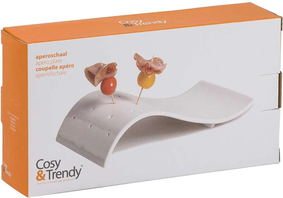 Cosy&Trendy Rica Aperoschaal 309402 - Transparant