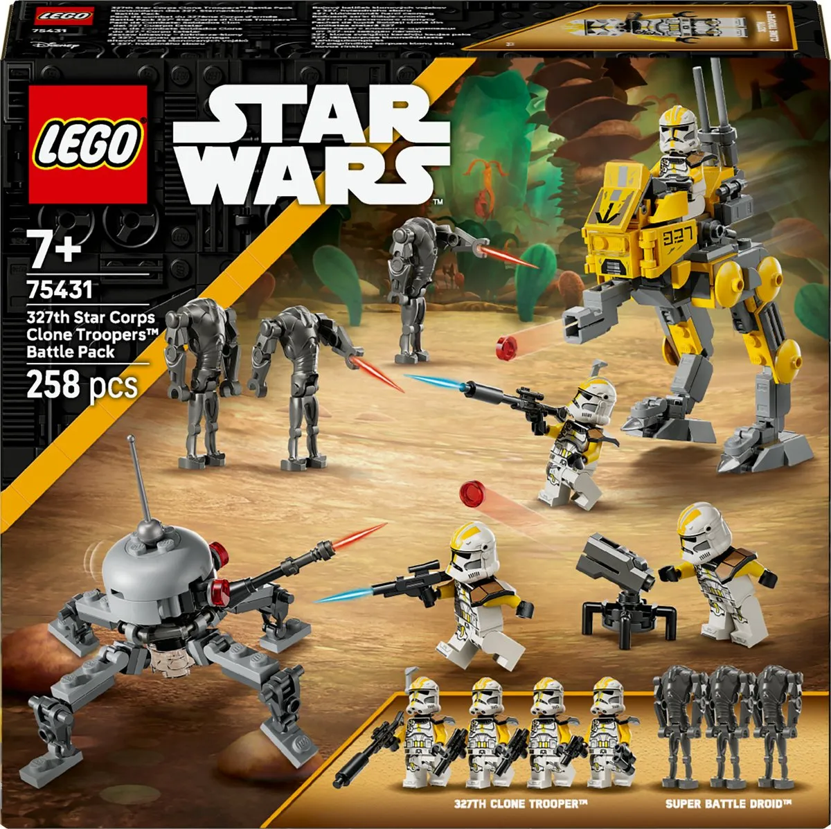 LEGO Star Wars 327th Star Corps Clone Troopers Battle Pack 75431 - 258 Stukken
