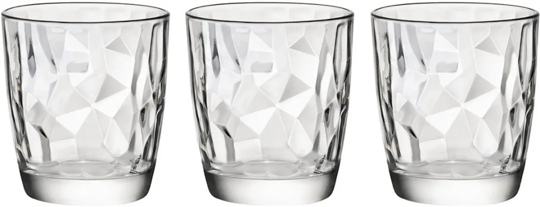Bormioli Rocco Diamond Tumbler Waterglazen 9 Stuks