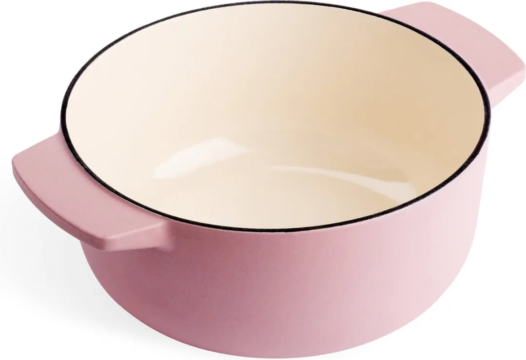 KitchenAid Braadpan Emaille 26cm - Dried Rose Limited Edition - afbeelding 6 van 6