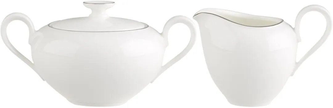 Villeroy & Boch Anmut Platinum No.1 Melk- en Suikerset