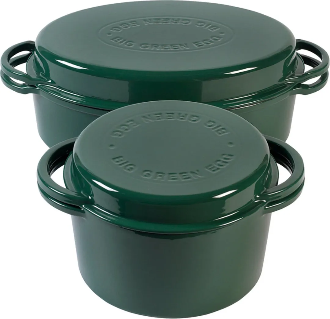 Big Green Egg Dutch Oven Round 4L - Groen - afbeelding 2 van 6