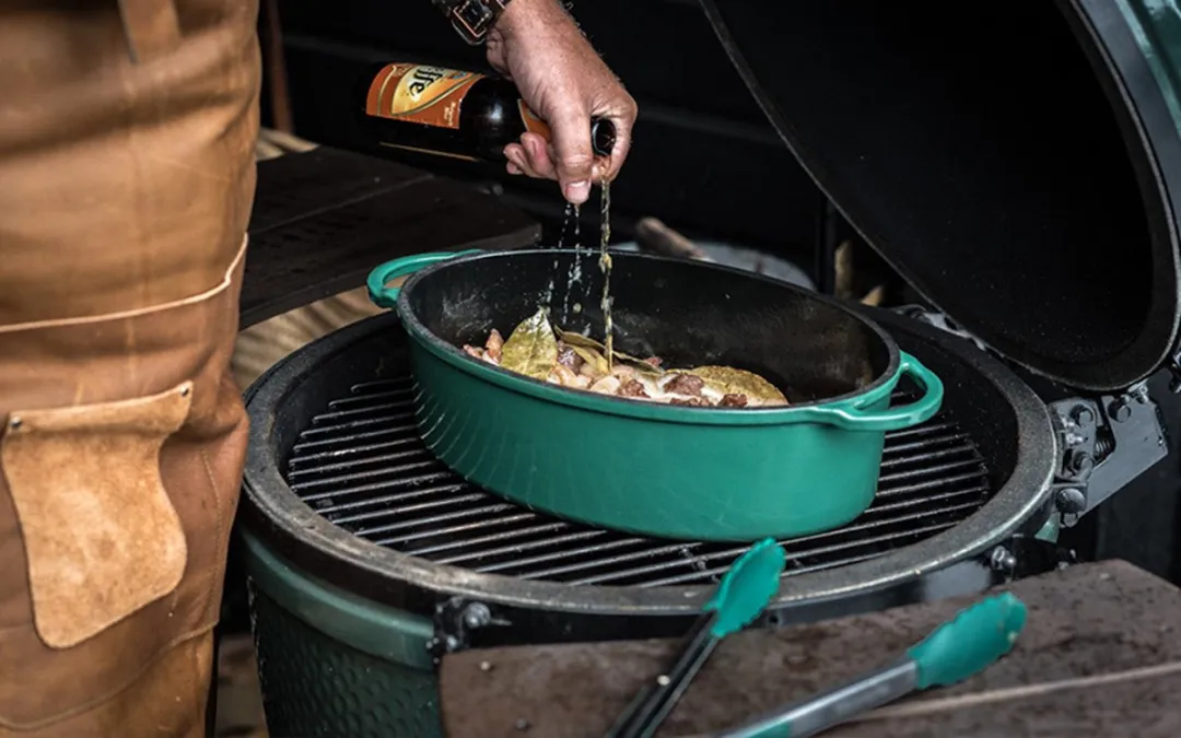 Big Green Egg Dutch Oven Round 4L - Groen - afbeelding 4 van 6